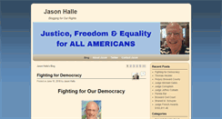 Desktop Screenshot of jasonhalle.com